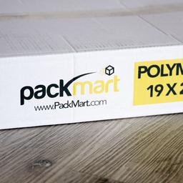 19 X 24 Poly Mailer - Gray Plastic Shipping Mailers thumbnail 2