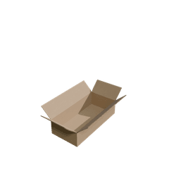 13×5.75×2.5 inch RSC box